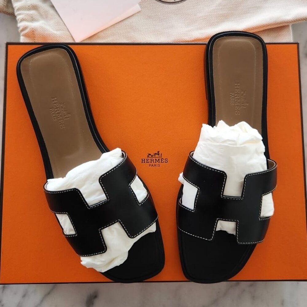 Hermes Oran Sandals